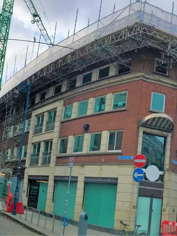 Major refurb scaffold for Morgan Hotel, Dublin